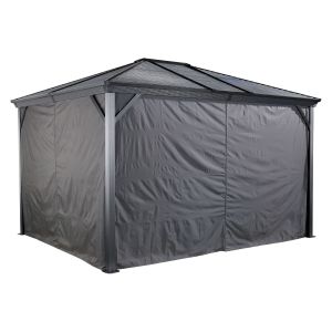 Rideaux en polyester pour pavillon VENTURA