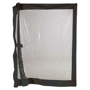 Rideaux clairs MICA pour pavillon de jardin MONACO