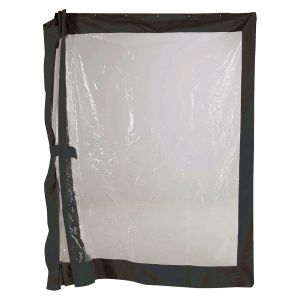 Rideaux clairs MICA pour pavillon de jardin MONACO 10 pi x 12 pi Ensemble de 4.