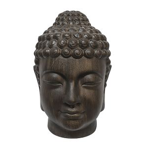 Statue d'une tête de Bouddha
