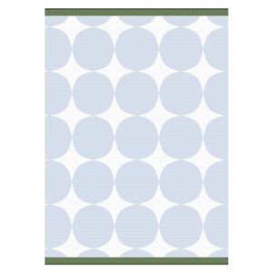 Tapis extérieur géo bleu en polypropylène