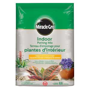 Terreau d'empotage MIRACLE GRO pour plantes d'intérieur