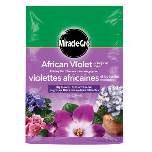 Terreau d'empotage MIRACLE GRO pour violettes africaines