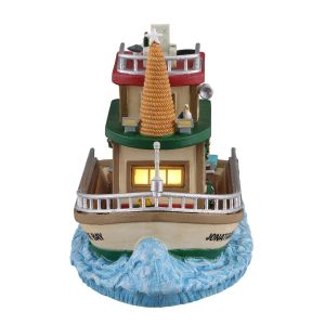 Maison flottante de Jonathan sur la baie