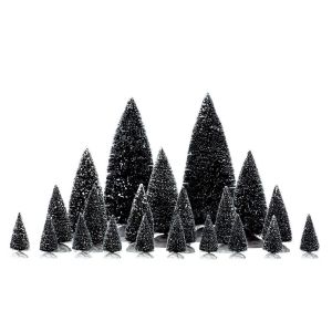 Ensemble de 21 sapins assortis