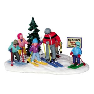 École de ski Taille approximative : 2.87 po x 5.79 po x 4.33 po.