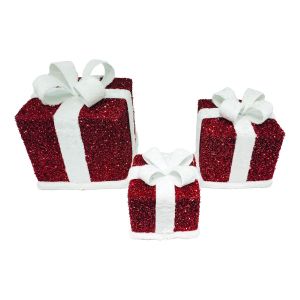 Ensemble de 3 boîtes cadeaux 6 po, 8 po, 10 po