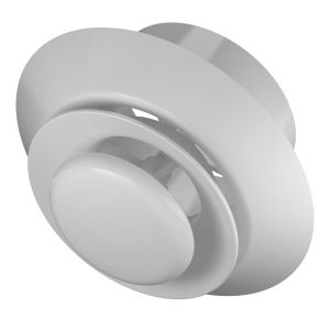 Diffuseur à air rond blanc