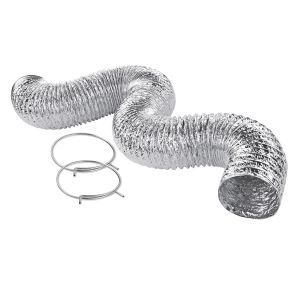 Tuyau flexible en aluminium avec clip