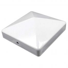 Capuchon pour poteau de métal 44 Blanc