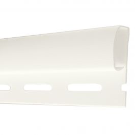 Moulure de finition de vinyle Blanche