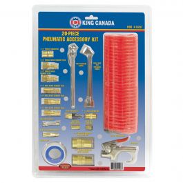 Ensemble d'accessoires pneumatique 20 pièces