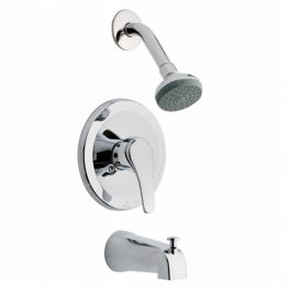 Robinet de bain-douche fini chrome Infinity