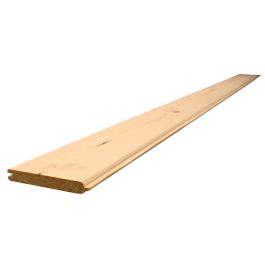 Lambris de pin rouge V-Joint