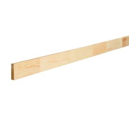 Planche de bois de pin jointé clair