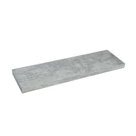 Tablette flottante gris béton