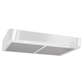 Hotte de cuisinière blanche à deux vitesses SÉRIE BISTRO