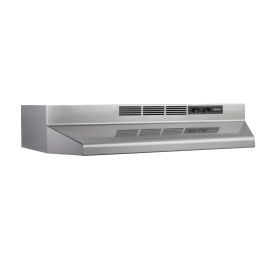 Hotte de cuisinière en acier inoxydable pour dessous d'armoire BU2