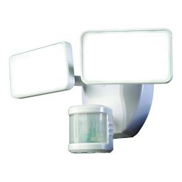 Lampe détecteur de mouvement blanche