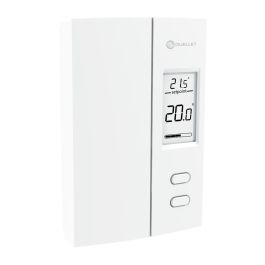 Thermostat électronique blanc non programmable