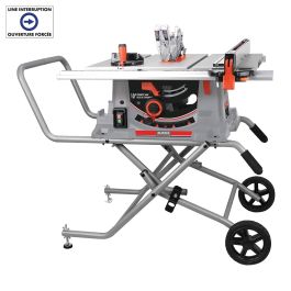 Scie de chantier 10 po avec support pliant