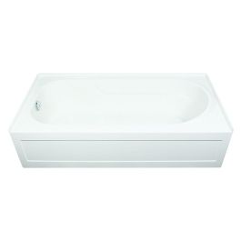 Bain à jupe en acrylique blanc Ariel