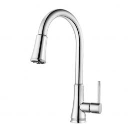 Robinet de cuisine classique chrome