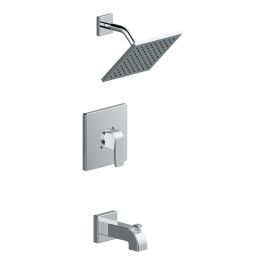 Robinet bain-douche chrome Level Edge
