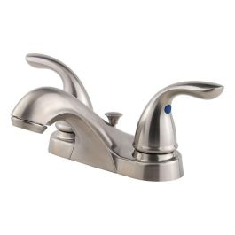 Robinet de salle de bain en nickel brossé Classic