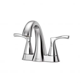 Robinet de lavabo fini chrome Masey
