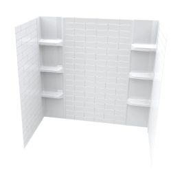 Contour pour bain blanc Subway