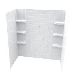 Contour de bain blanc Subway
