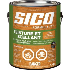 Teinture/scellant extérieur SICO FORMULA 77 cèdre naturel