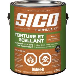 Teinture/scellant extérieur SICO FORMULA 77 acajou