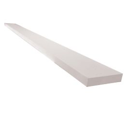 Moulure en PVC TRIMLAST blanche