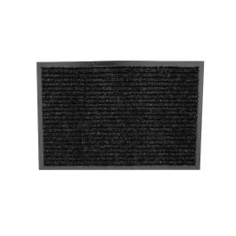 Tapis noir avec bordure