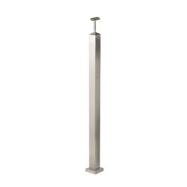 Poteau carré ajustable en acier inoxydable