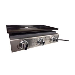Plaque de cuisson au propane à 3 bruleurs