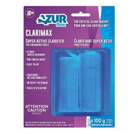 Clarifiant super actif CLARIMAX pour les eaux brouillées