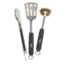 Ensemble d'ustensiles à barbecue en acier inoxydable