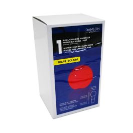 Distributeur de chlore flottant lumineux