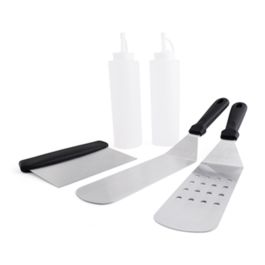 Ensemble d'outils de cuisson pour plancha