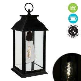 Lanterne noire avec minuterie