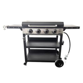 Plancha au propane à 4 brûleurs