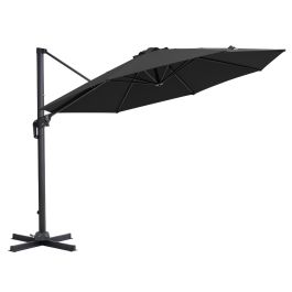 Parasol suspendu Deluxe noir
