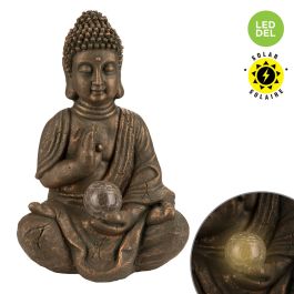 Statue de buddha DEL à énergie solaire