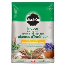 Terreau d'empotage MIRACLE GRO pour plantes d'intérieur