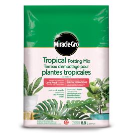 Terreau d'empotage MIRACLE GRO pour plantes tropicales