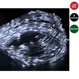 Jeu de 300 lumières à DEL micropoints blanc pur
