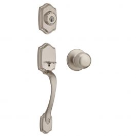 Clenche d'entrée Brentwood/Fairfax Satin